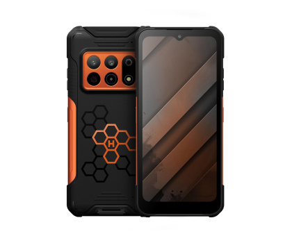 Smartfon / Telefon myPhone HAMMER Construction 3 5G 6/128GB 120Hz pomarańczowy